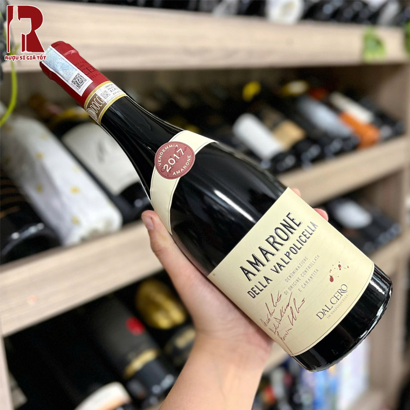 Rượu Vang Ý Đỏ Amarone Della Valpolicella Dal Cero nhập khẩu giá rẻ