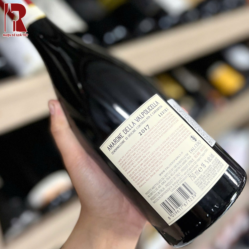 Rượu Vang Ý Đỏ Amarone Della Valpolicella Dal Cero nhập khẩu giá rẻ chính hãng