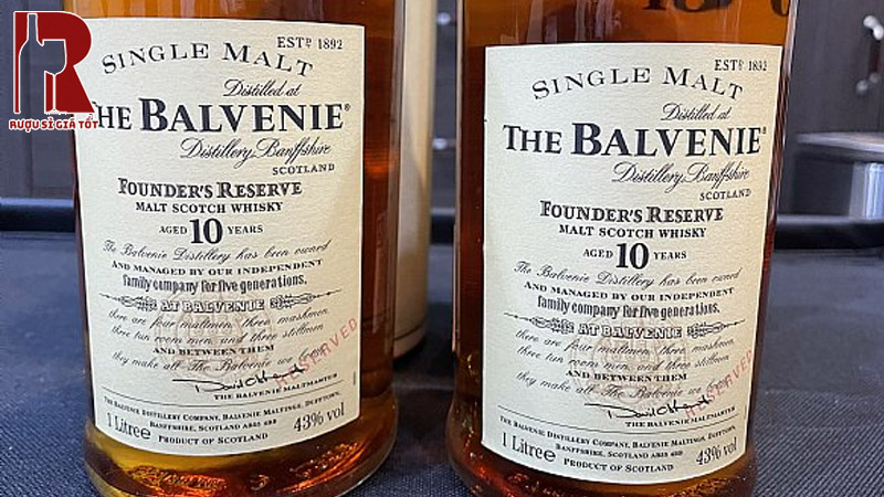 Rượu Balvenie 10 Năm nhập khẩu
