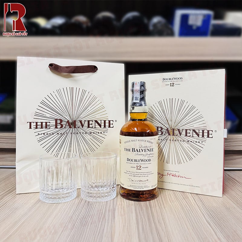 Rượu Balvenie 12 Hộp Quà Tết chính hãng