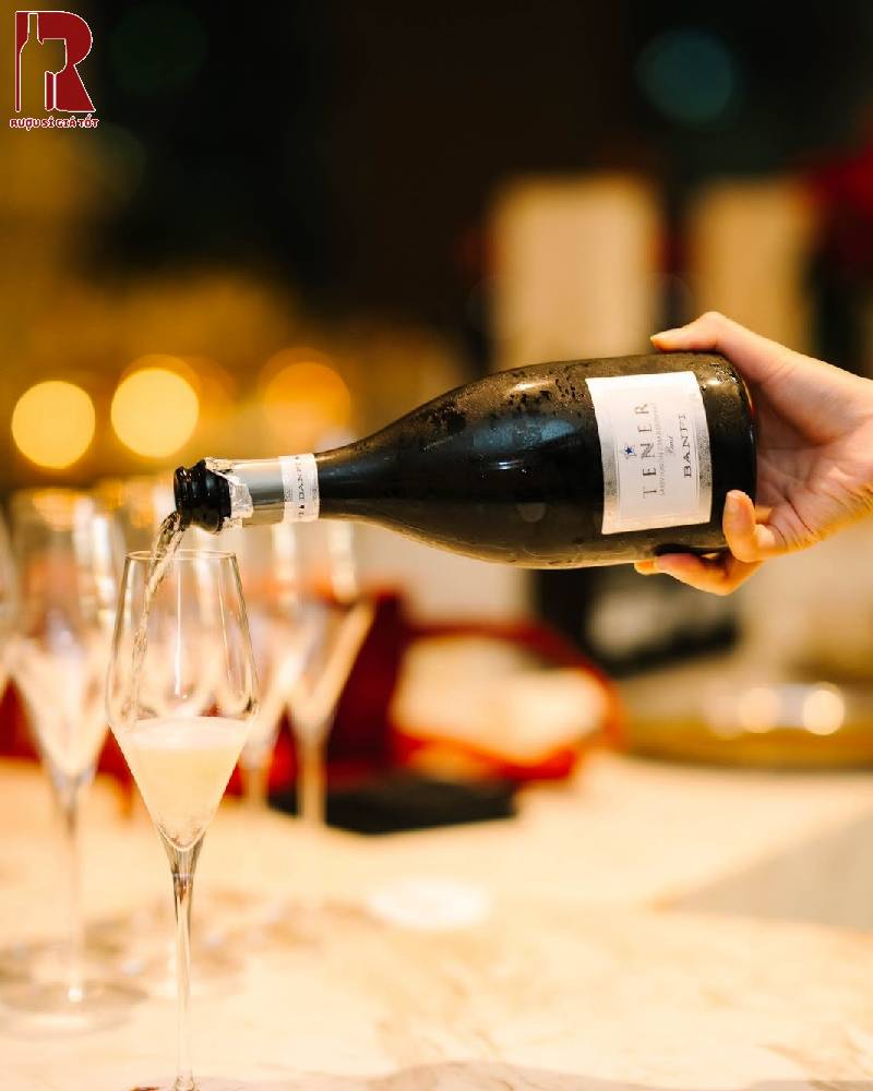 Rượu Vang Nổ Banfi Tener Sauvignon Chardonnay Brut Tuscany Ý