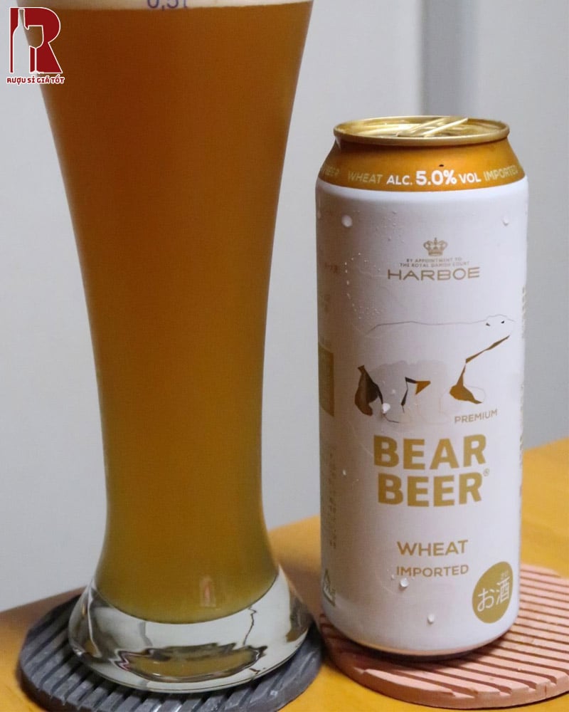 Bia Đức Gấu Bear Beer Wheat Imported chính hãng giá rẻ