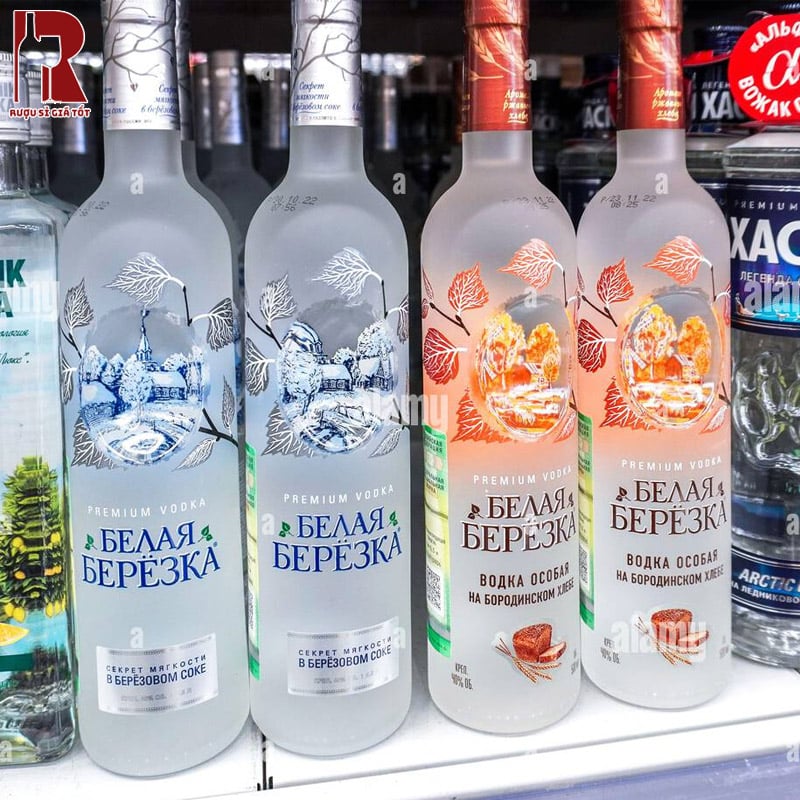 Belaya Berezka Vodka Nga