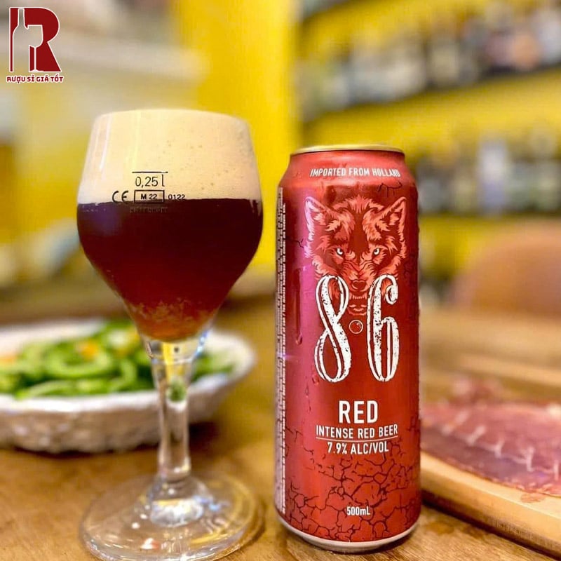 Thưởng Thức Bia 8.6 Red 7.9%