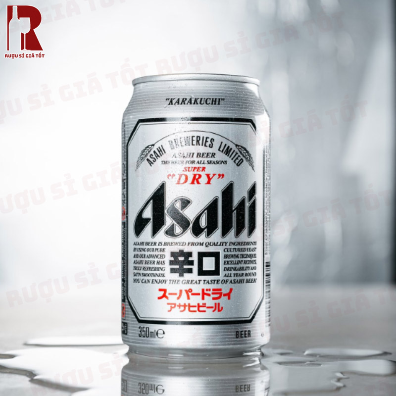 Bia Nhật Asahi Super Dry giá rẻ nhập khẩu chính hãng