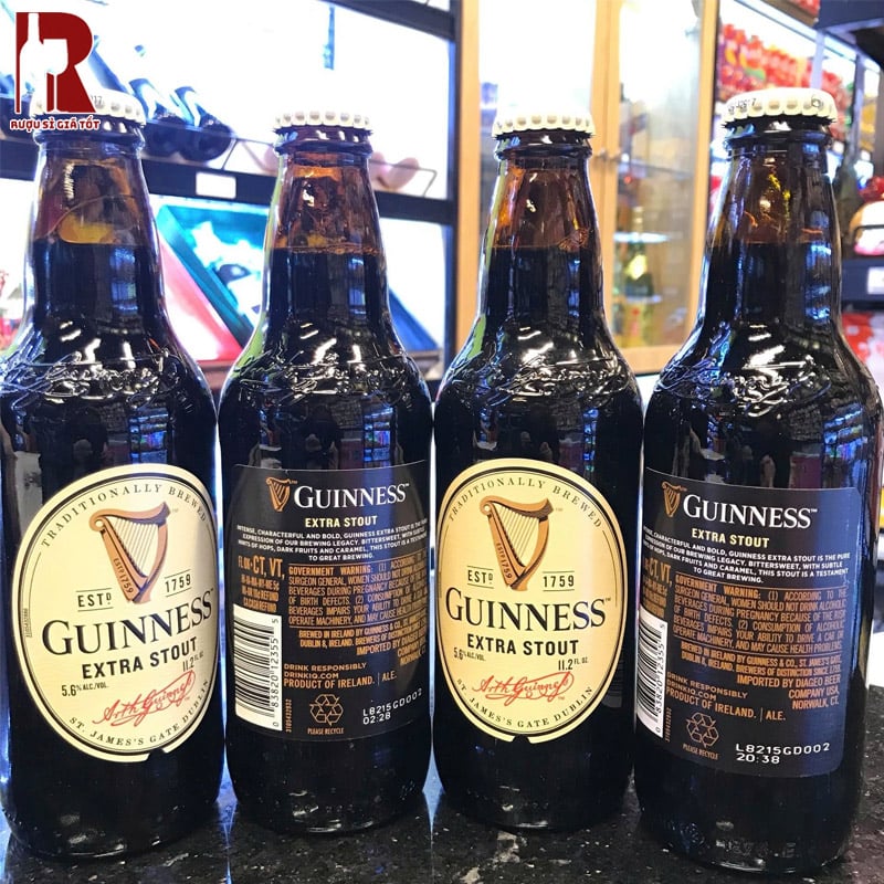 Bia Ireland Guinness Extra Stout Cao Cấp