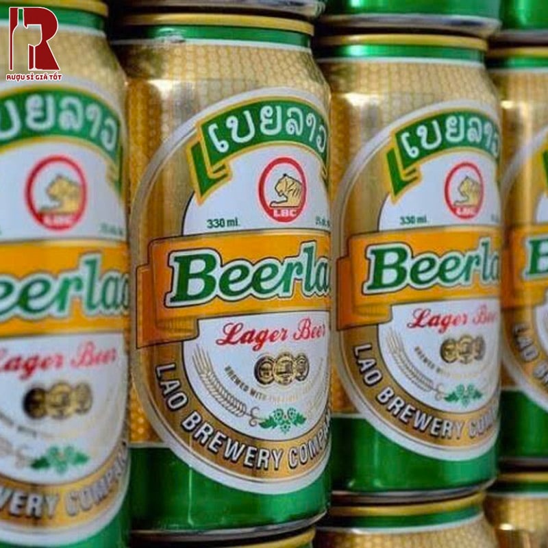 Bia Lào Beerlao Lager Ngon Bổ Rẻ