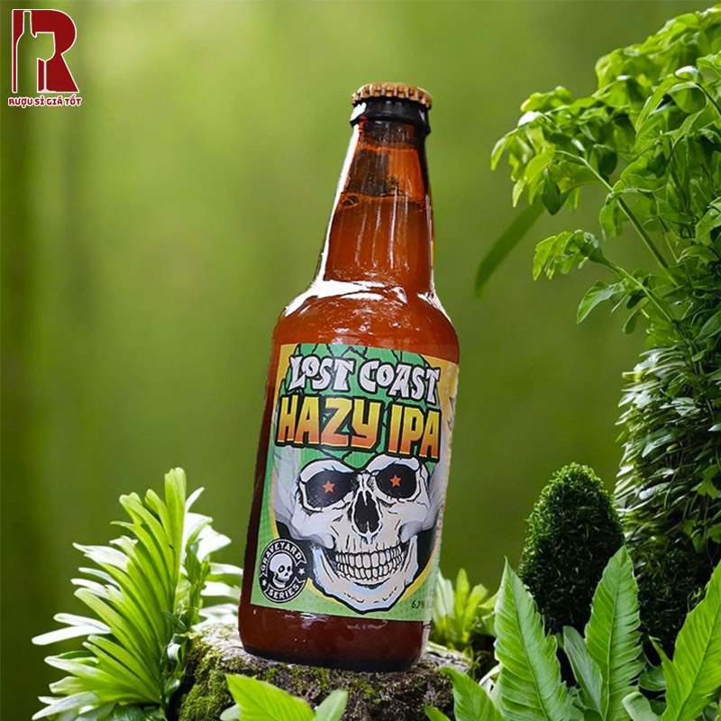 Bia Mỹ Lost Coast Hazy IPA Chính Hãng