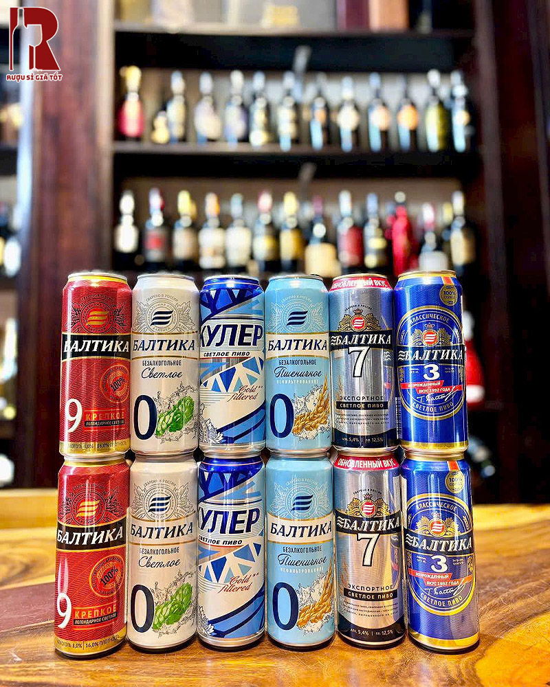 Bia Nga Baltika là thượng hiệu bia quốc dân tại Nga, được người dân ưa chuộng