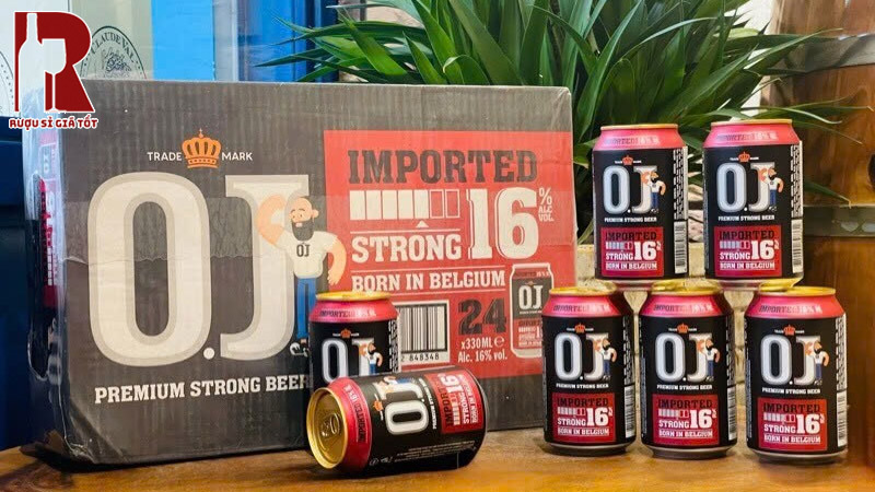 Mua Bia OJ Strong Imported 16% Chính Hãng