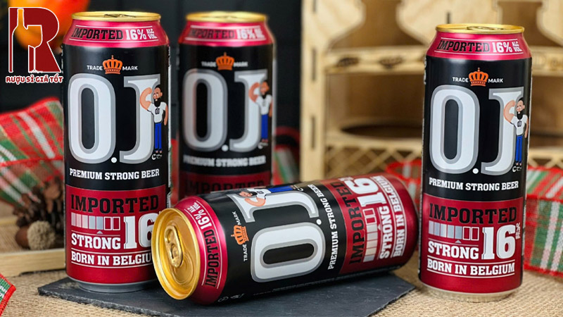 Bia OJ Strong Imported 16% Giá Tốt