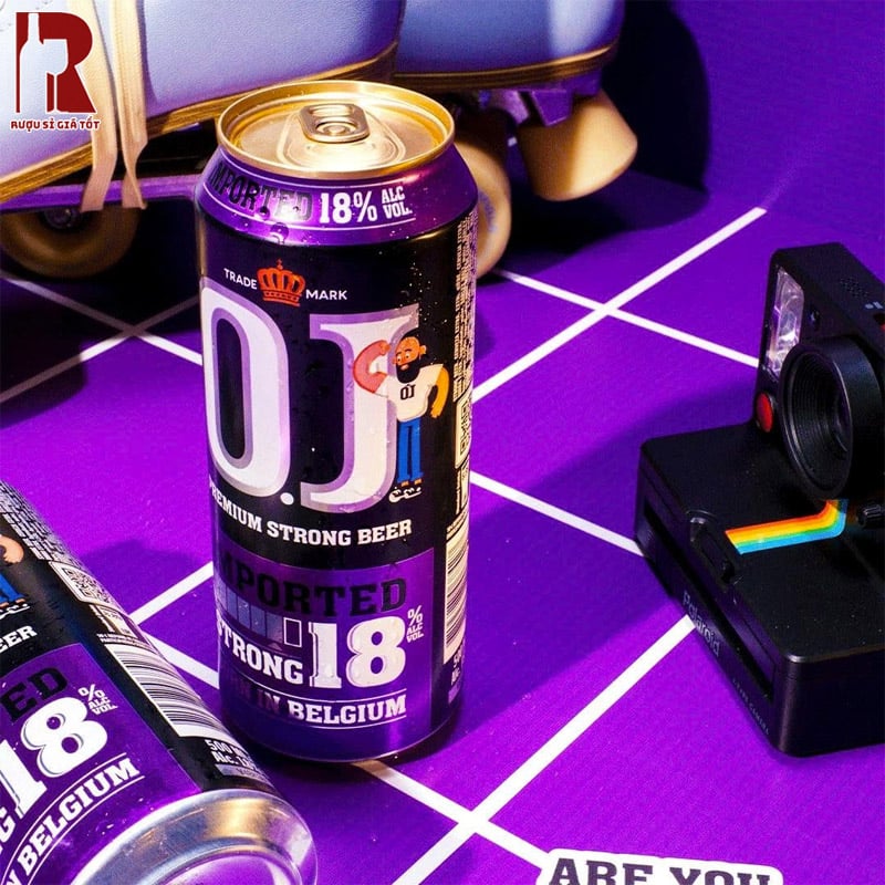 Giá Bia OJ Strong Imported 18% Đắt Không?
