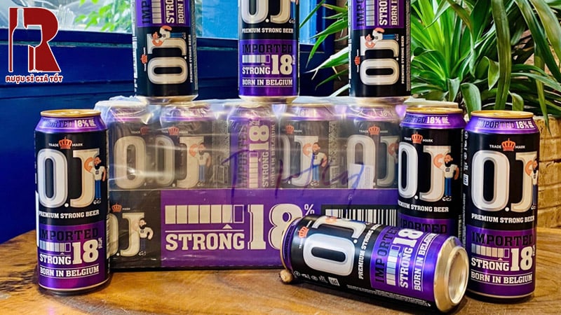 Mua Bia OJ Strong Imported 18% Giá Tốt