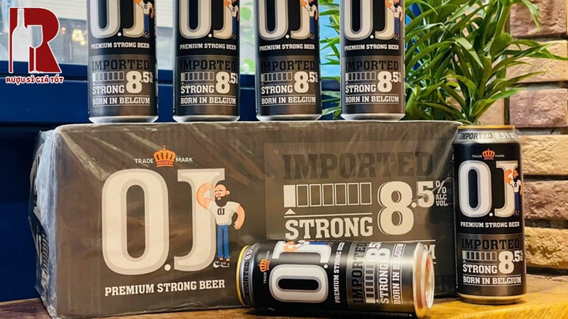 Bia OJ Strong Imported 8.5% Giá Bao Nhiêu?