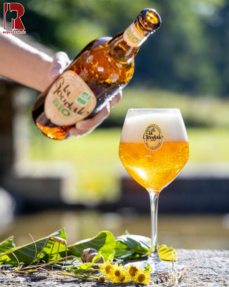 Uống Bia Pháp La Goudale Bio Đúng Cách
