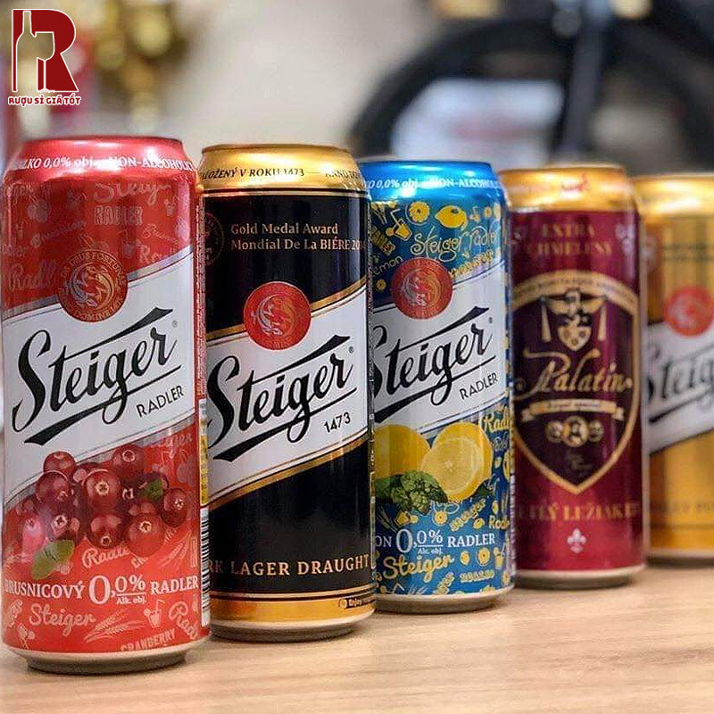 Bia Tiệp Steiger có vị cân bằng, không quá gắt, dễ uống