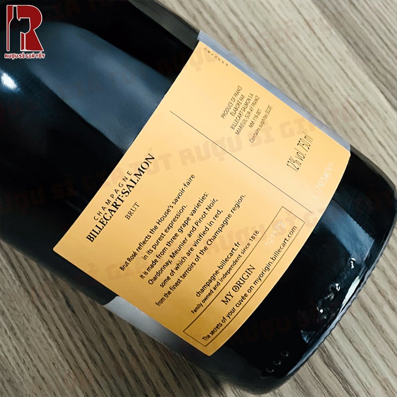 Champagne Billecart-Salmon Brut Rosé nhập khẩu giá rẻ chính hãng