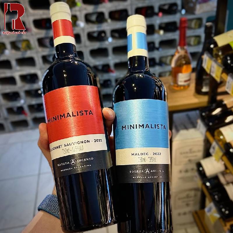 Rượu Vang Argentina Đỏ Bodega Argento Minimalista Malbec