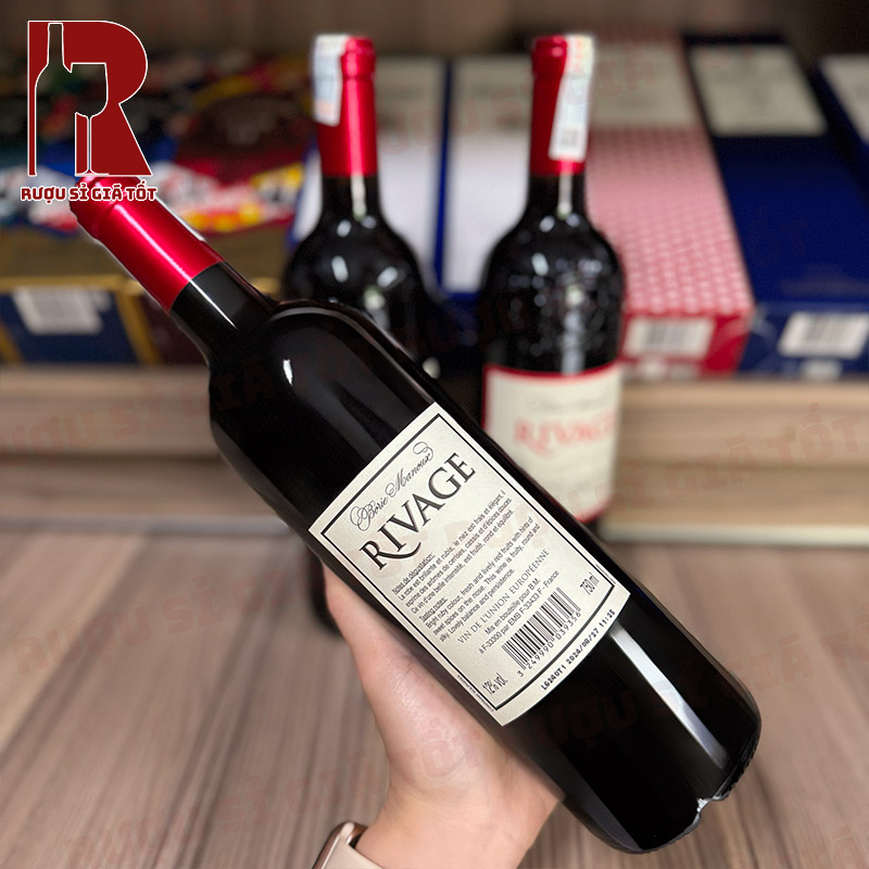 Rượu Vang Pháp Đỏ Borie Manoux Rivage Rouge
