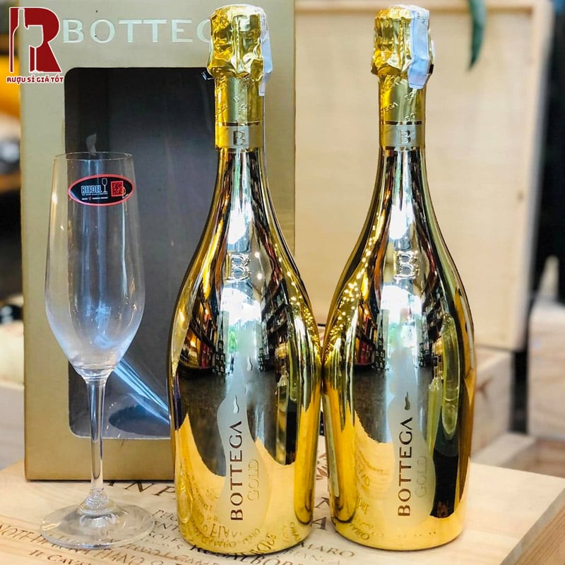 Rượu Vang Nổ Bottega Gold Prosecco DOC nhập khẩu chính hãng