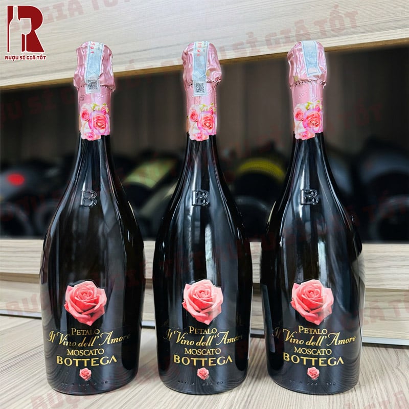 Rượu Vang Nổ Bottega Vino Dell'Amore Petalo Moscato Spumante