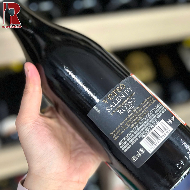 Rượu Vang Ý Đỏ Botter Verso Salento IGT Rosso nhập khẩu giá rẻ