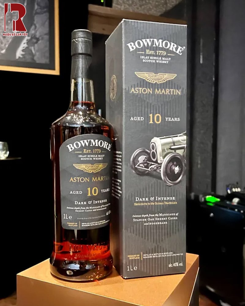 Rượu Bowmore 10 Năm Aston Martin - Limited Edition nhập khẩu