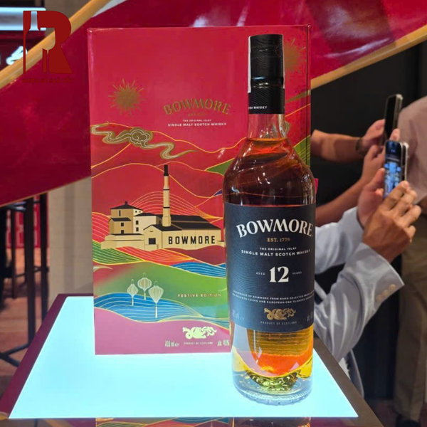 Rượu Bowmore 12 Năm - Hộp Quà Tết 2027