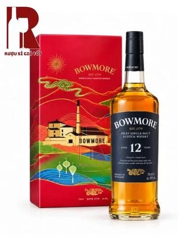 Rượu Bowmore 12 Năm - Hộp Quà Tết 2027