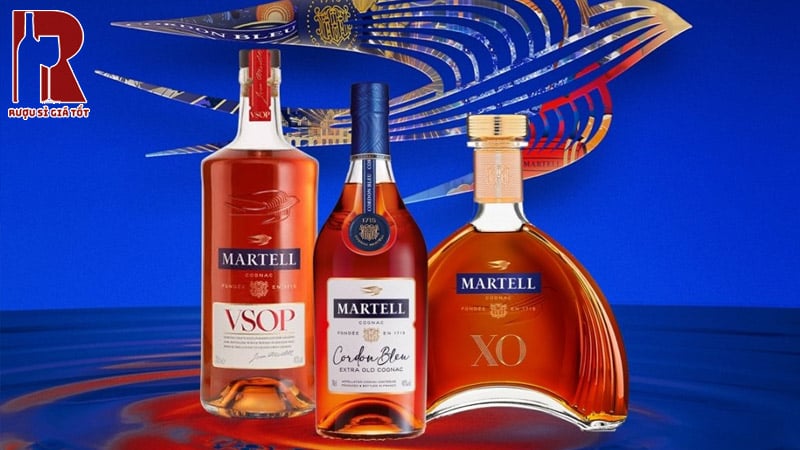 Rượu brandy Martell cao cấp chính hãng