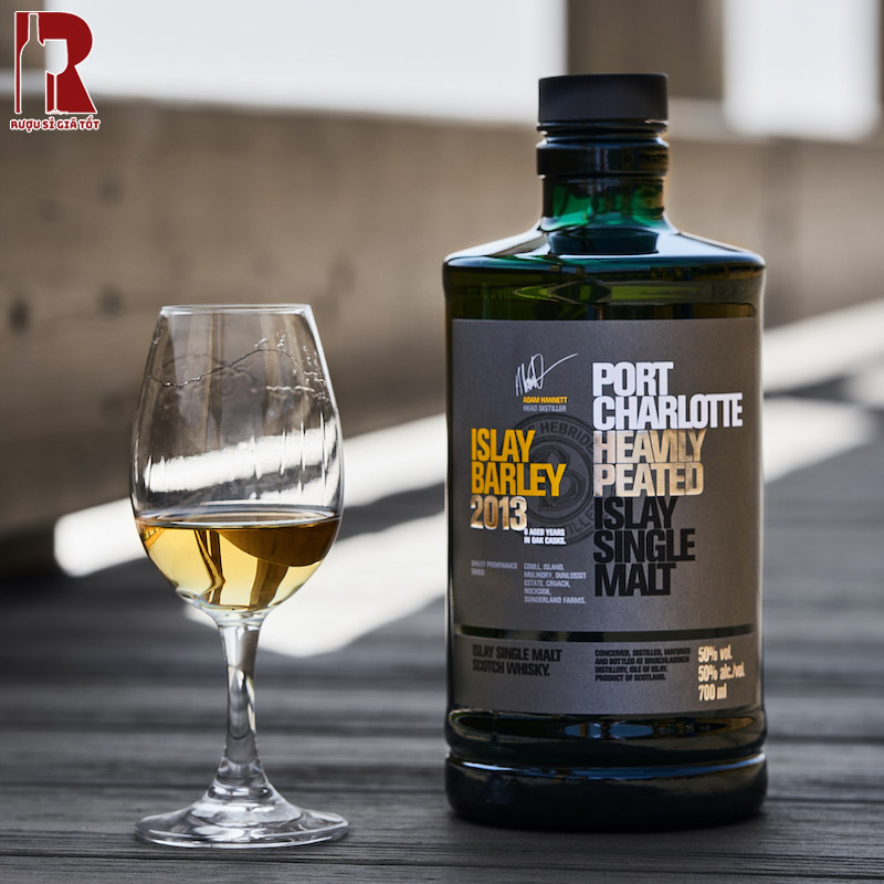 Rượu Whisky Bruichladdich Port Charlotte 2013 Islay Barley nhập khẩu giá rẻ