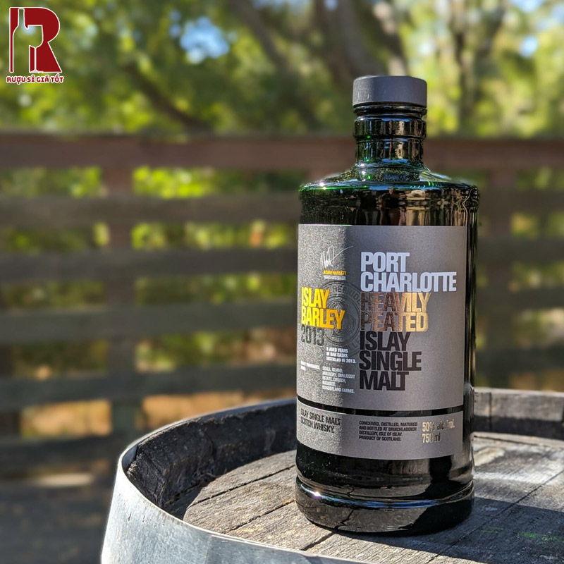 Rượu Whisky Bruichladdich Port Charlotte 2013 Islay Barley nhập khẩu giá rẻ chính hãng