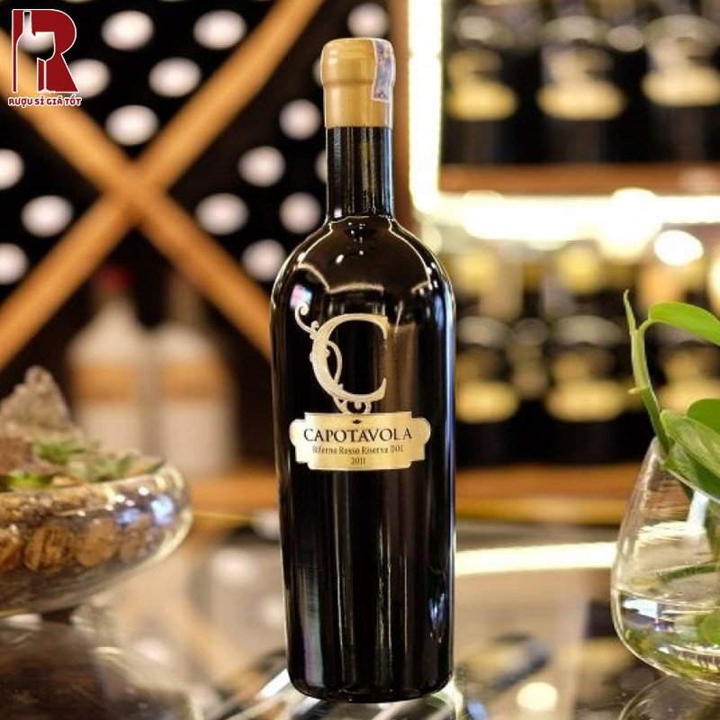 Rượu Vang Ý Đỏ C Capotavola Biferno Rosso Riserva