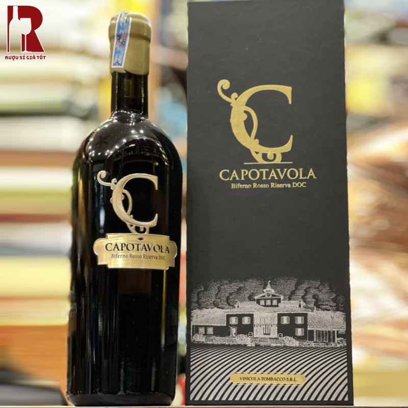 Vang Ý C Capotavola Biferno Rosso Riserva