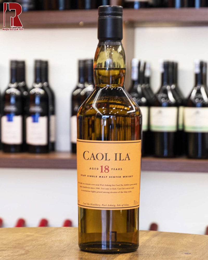 Rượu Cadenhead Caol Ila 18 Năm nhập khẩu