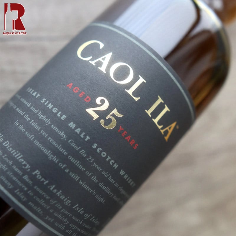 Rượu Cadenhead Caol Ila 25 Năm nhập khẩu chính hãng