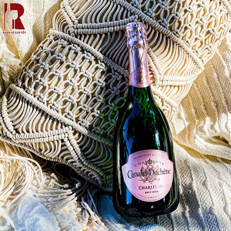 Champagne Hồng Canard Duchene Charles VII Rose nhập khẩu chính hãng
