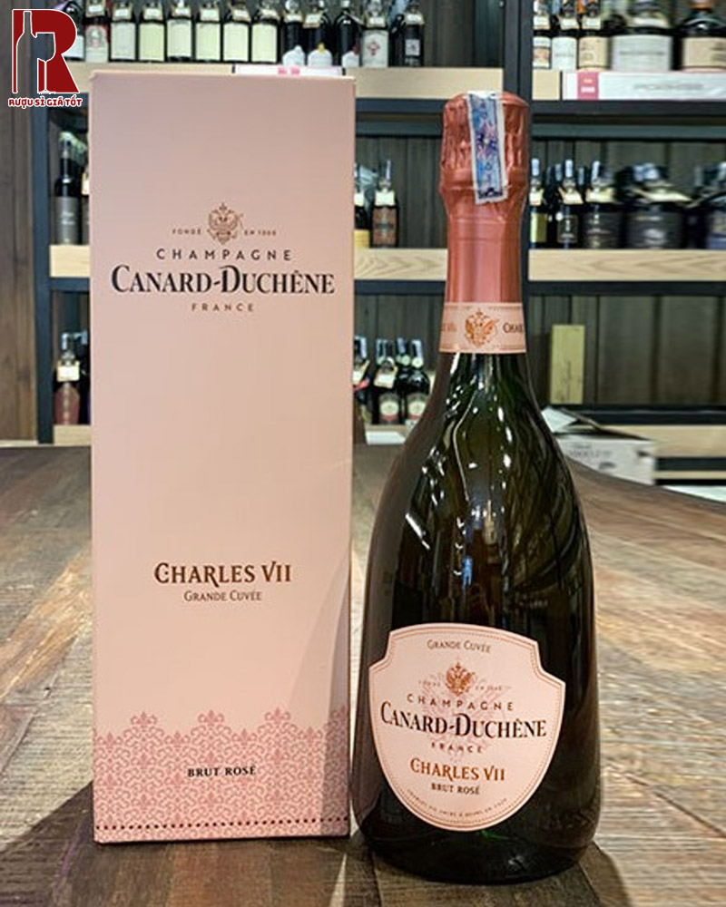 Champagne Hồng Canard Duchene Charles VII Rose nhập khẩu