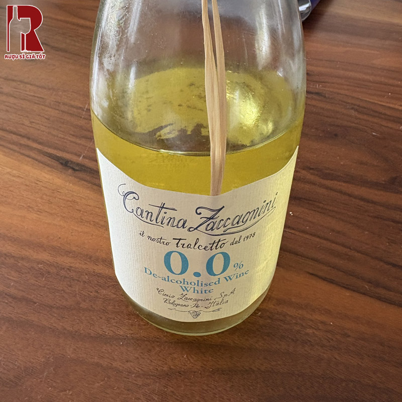 Rượu Vang Ý Trắng Cantina Zaccagnini De-Alcoholised nhập khẩu giá rẻ chính hãng