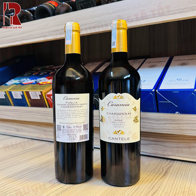 Rượu Vang Caramia Chardonnay phù hợp đi kèm các món ăn hải sản hoặc các món khai vị