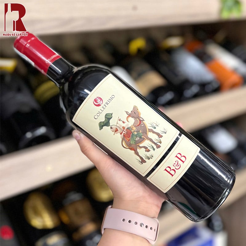 Rượu Vang Ý Đỏ CF Collefrisio B&B nhập khẩu giá rẻ