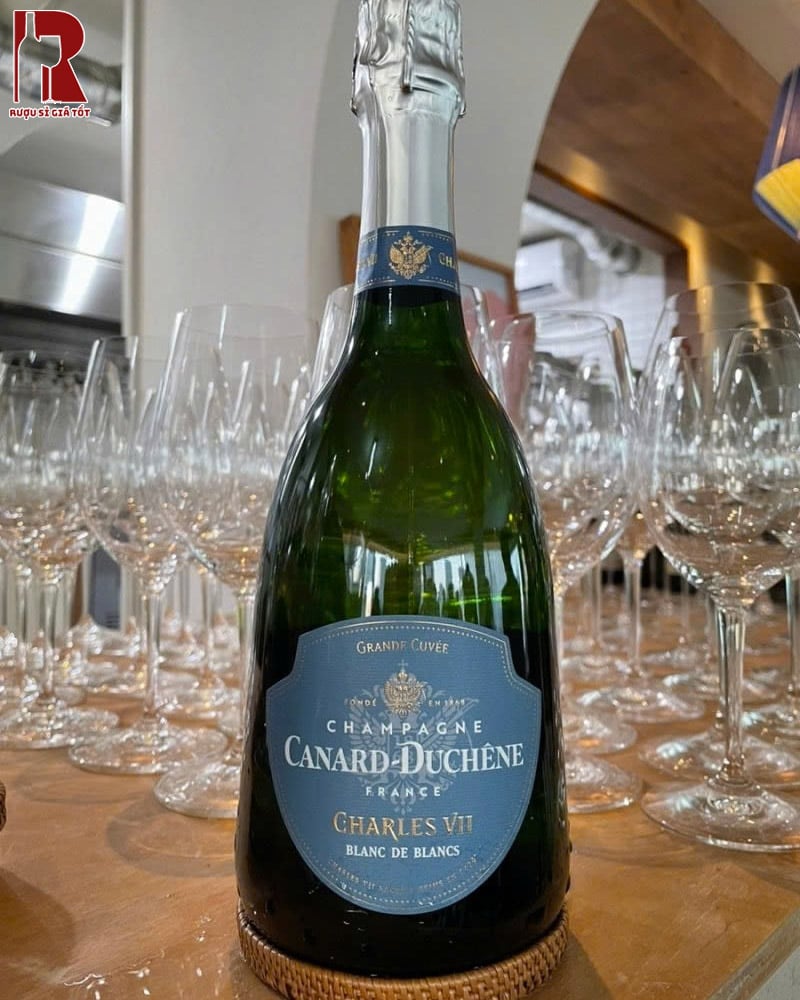 Champagne Canard Duchene Charles VII Blanc De Blanc Giá Rẻ