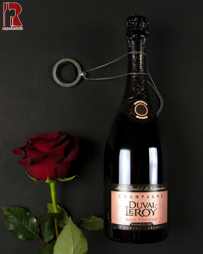 Mua Champagne Duval Leroy Hồng Prestige 1er Cru Nhập Khẩu
