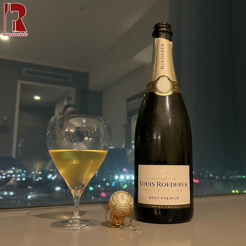 Rượu Champagne Louis Roederer Brut Premier Nhập Khẩu Chính Hãng