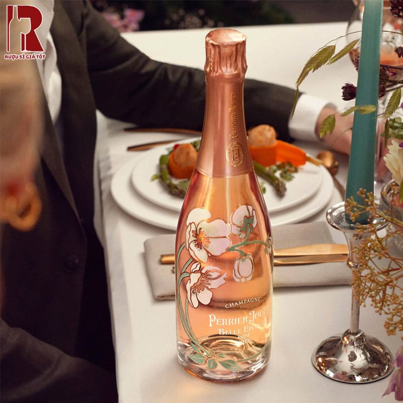 Mua Champagne Perrier Jouet Belle Epoque Rose Uy Tín