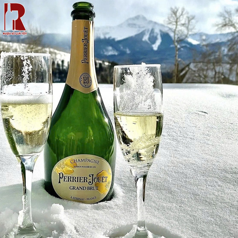 Champagne Perrier Jouet Grand Brut Nhập Khẩu Chính Hãng