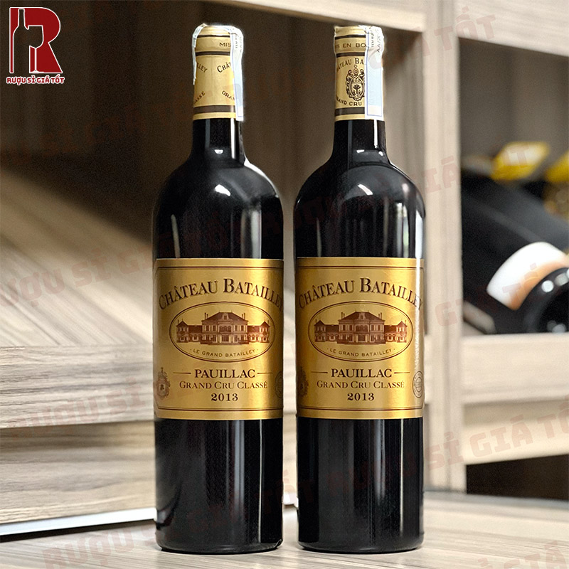 Rượu Vang Pháp Đỏ Château Batailley Pauillac Grand Cru Classe nhập khẩu