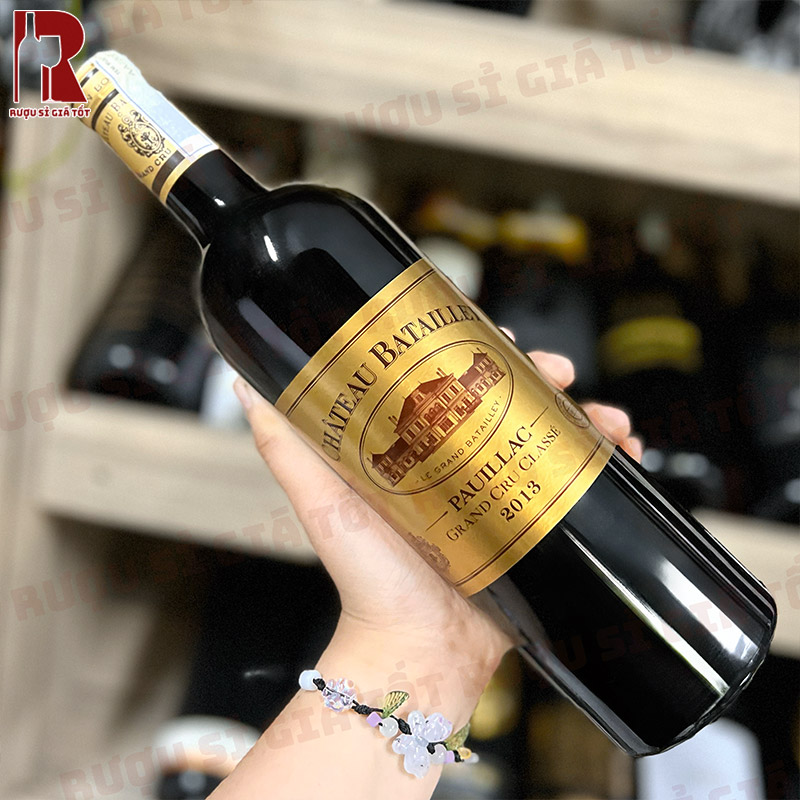 Rượu Vang Pháp Đỏ Château Batailley Pauillac Grand Cru Classe nhập khẩu giá rẻ