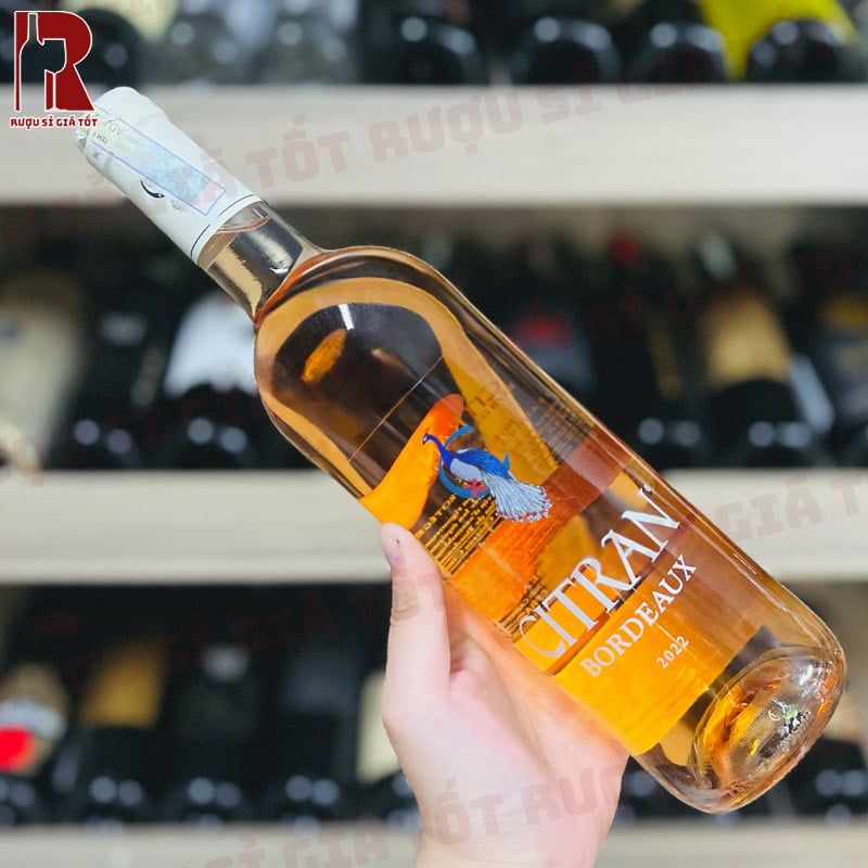 Rượu Vang Pháp Hồng Citran Bordeaux nhập khẩu chính hãng