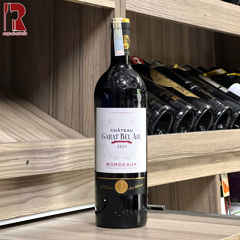 Rượu Vang Chateau Garat Bel Air đậm đà và đậm chất Pháp